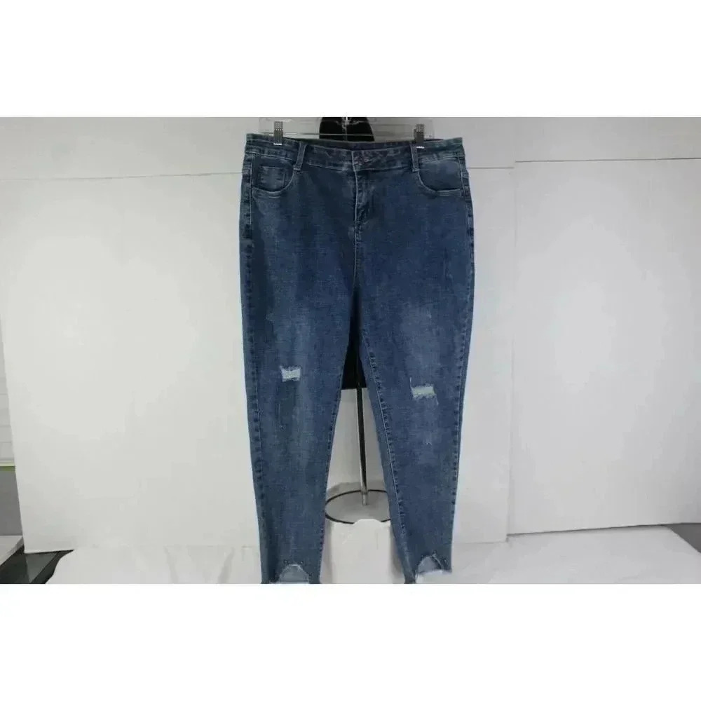 ladies stretch denim jeans size 36